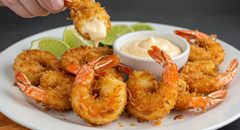 Coconut Shrimp with Sweet Chili Mayo