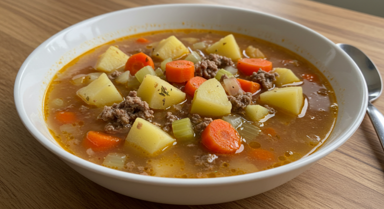 Hamburger Potato Soup