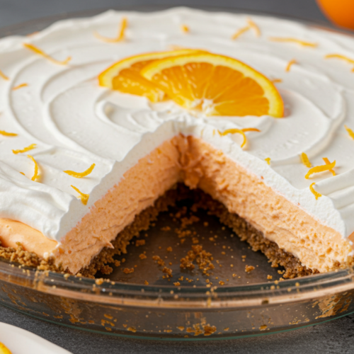Jello Creamsicle Pie