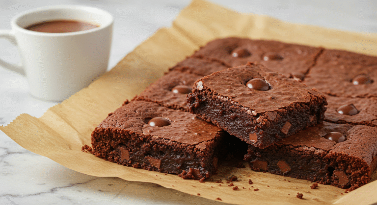 The Best Fudgy Brownie recipe from scratch