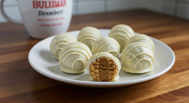 3-Ingredient Peanut Butter Balls no-bake snack recipe
