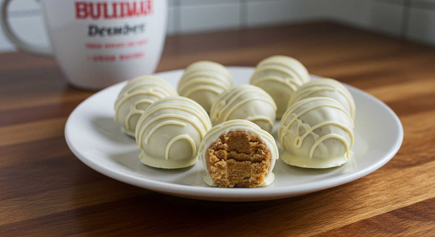 3-Ingredient Peanut Butter Balls no-bake snack recipe