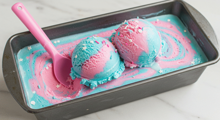 How to make Stargazer Cotton Candy Ice Cream at home