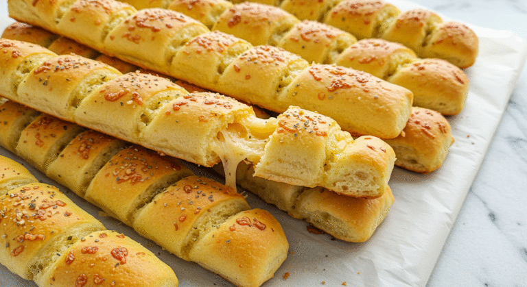 Copycat Pizza Hut Breadsticks recipe with seasoning