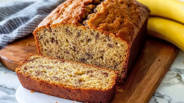 The Best Banana Bread Recipe – Moist, Flavorful & Fail-Proof