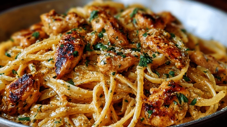 Easy Cowboy Butter Chicken Linguine