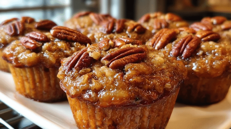 Pecan Pie Muffins – Buttery, Nutty, and Irresistibly Gooey