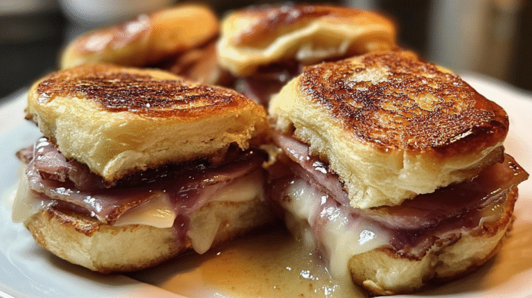 Monte Cristo Breakfast Sliders – Easy & Irresistible Brunch Recipe