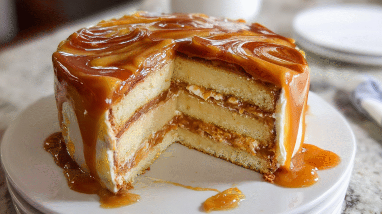 Salted Caramel Cake Recipe