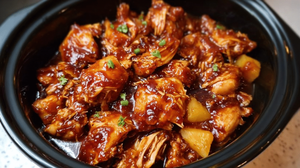 Sweet Hawaiian Crockpot Chicken